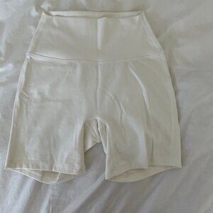 Off-White Biker Shorts in Size Small